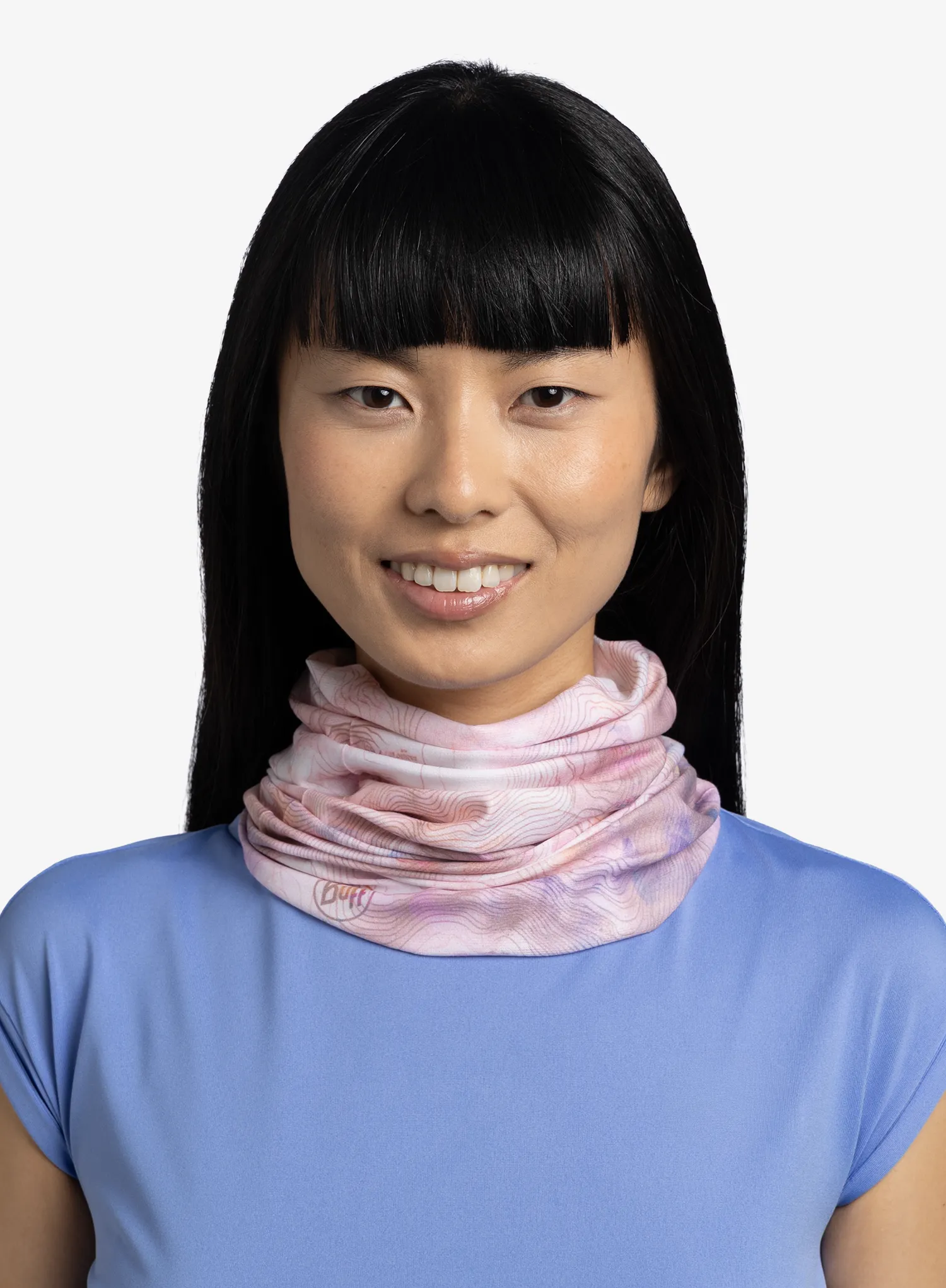 Večnamenska ruta Buff Coolnet UV Insect Shield - orisa pink azalea