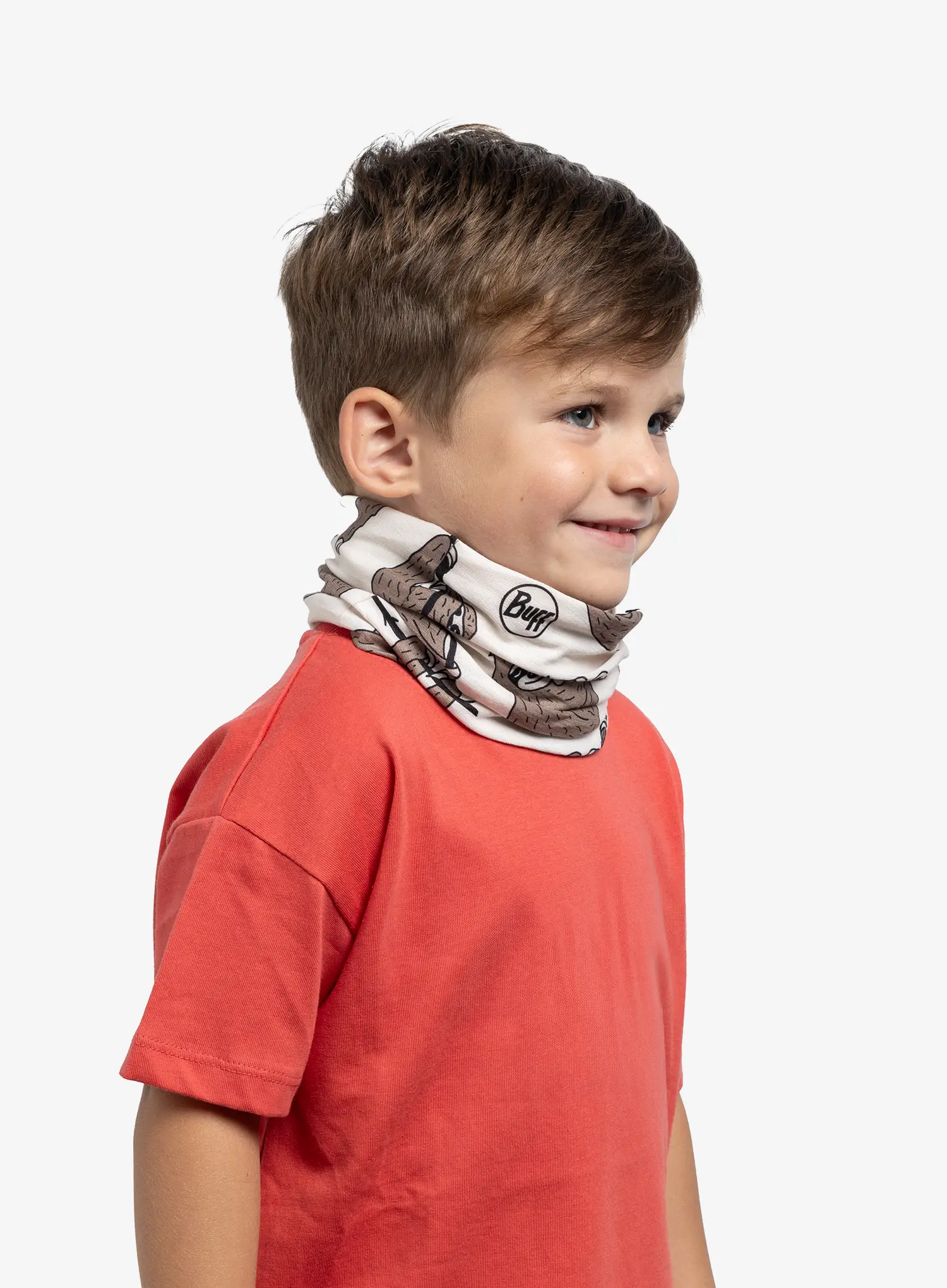 Večnamenska ruta Buff Coolnet UV Kids - tore birch grey