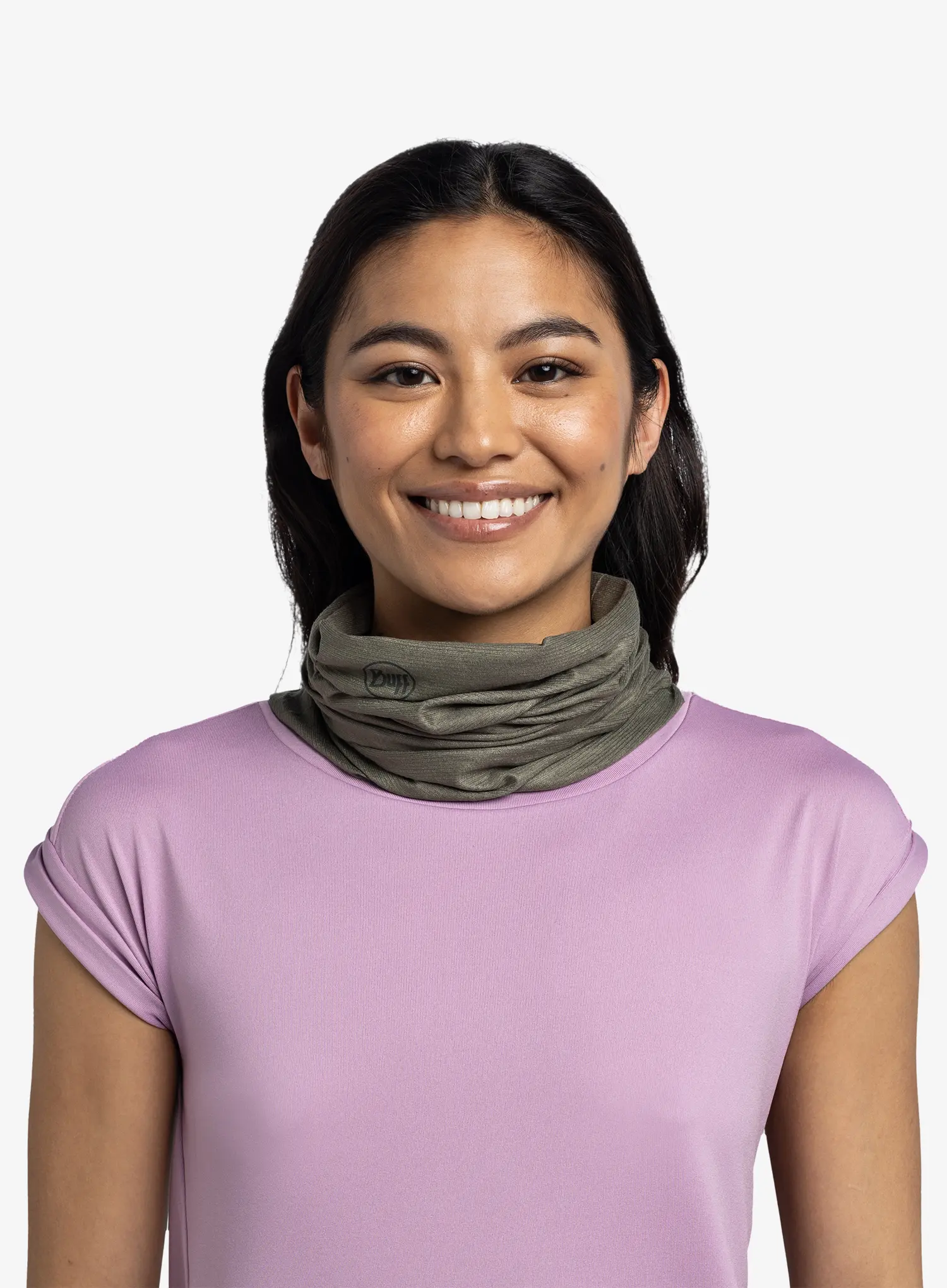 Večnamenska ruta Buff Coolnet UV - solid khaki