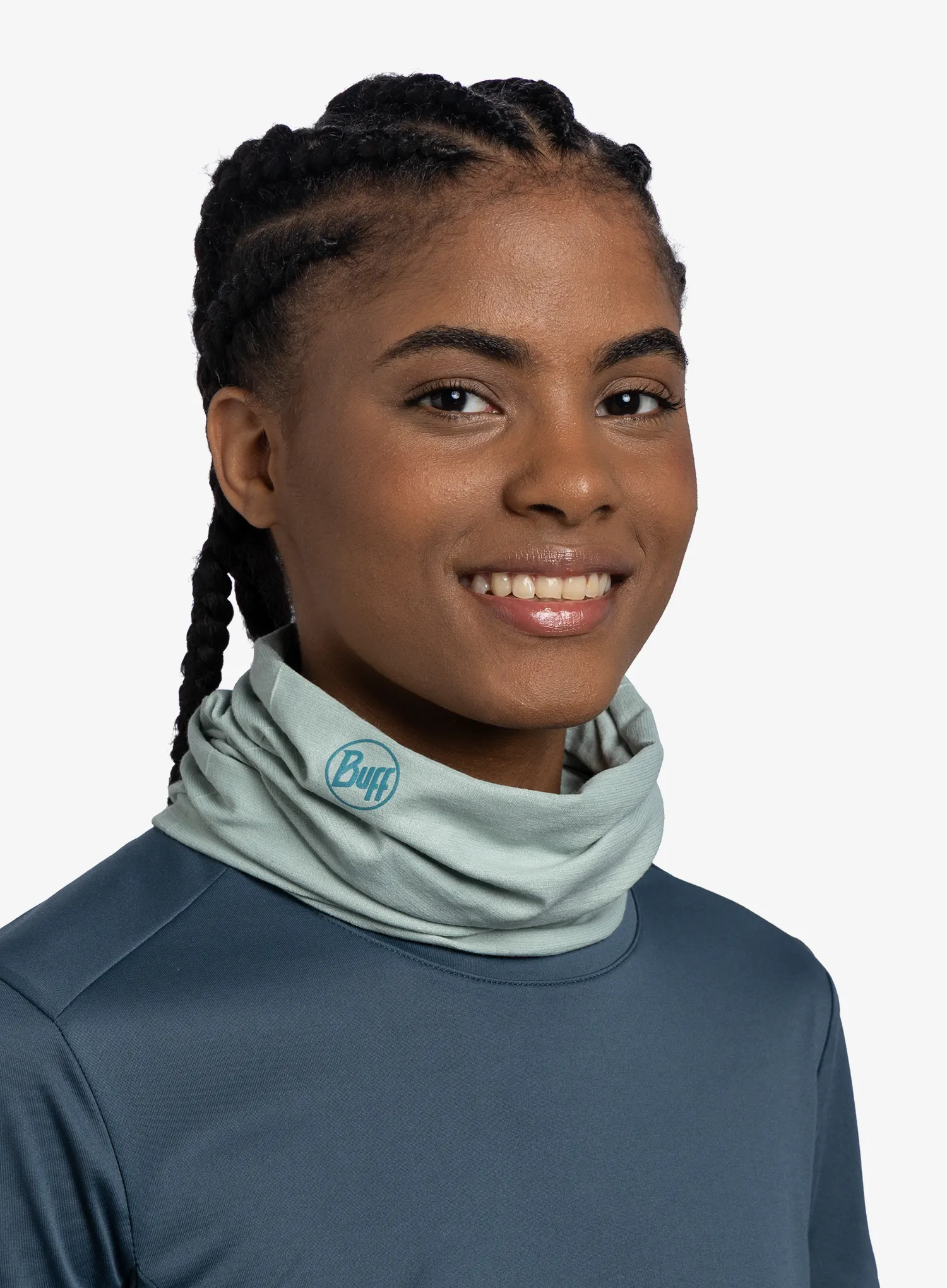 Večnamenska ruta Buff Coolnet UV - solid seagrove green 