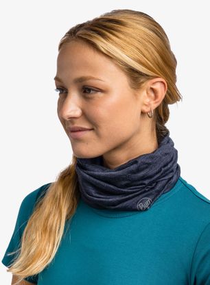 Večnamenska ruta Buff Lightweight Merino Wool - solid night blue