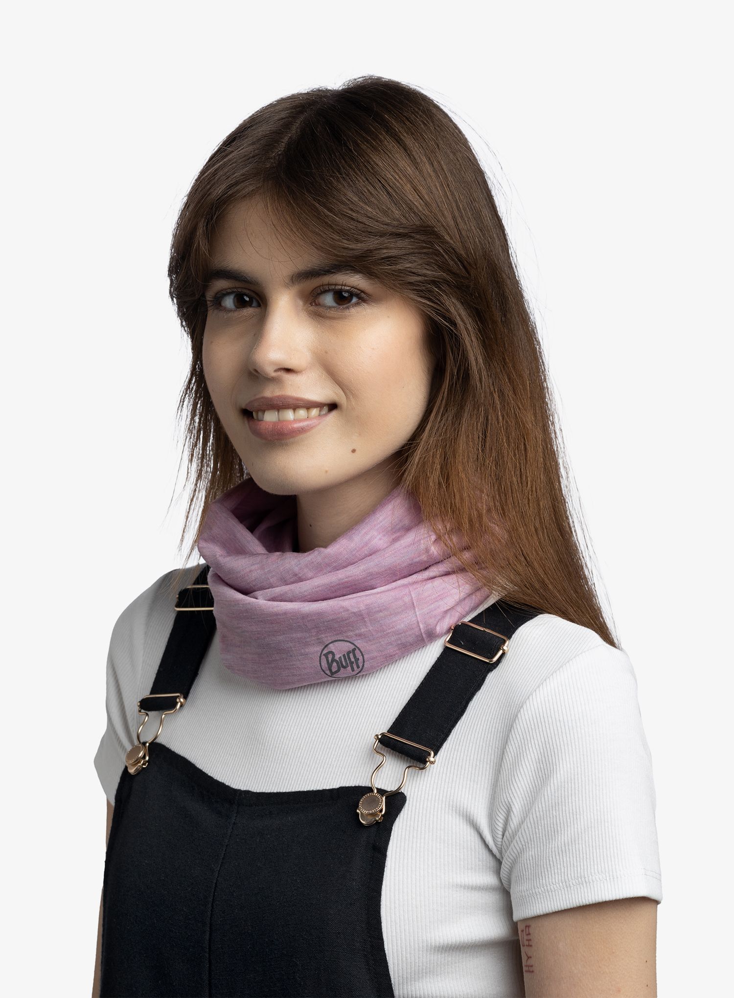 Večnamenska ruta Buff Lightweight Merino Wool - solid pansy