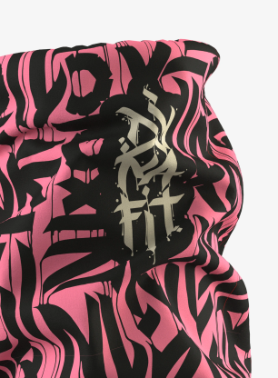 Večnamenska ruta Dynafit Graphic Neck Gaiter - ultra coral