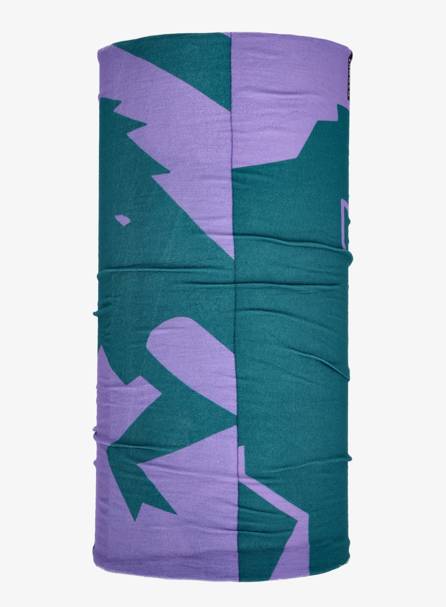 Večnamenska ruta Mammut Neck Gaiter Logo - deep teal/lavandin