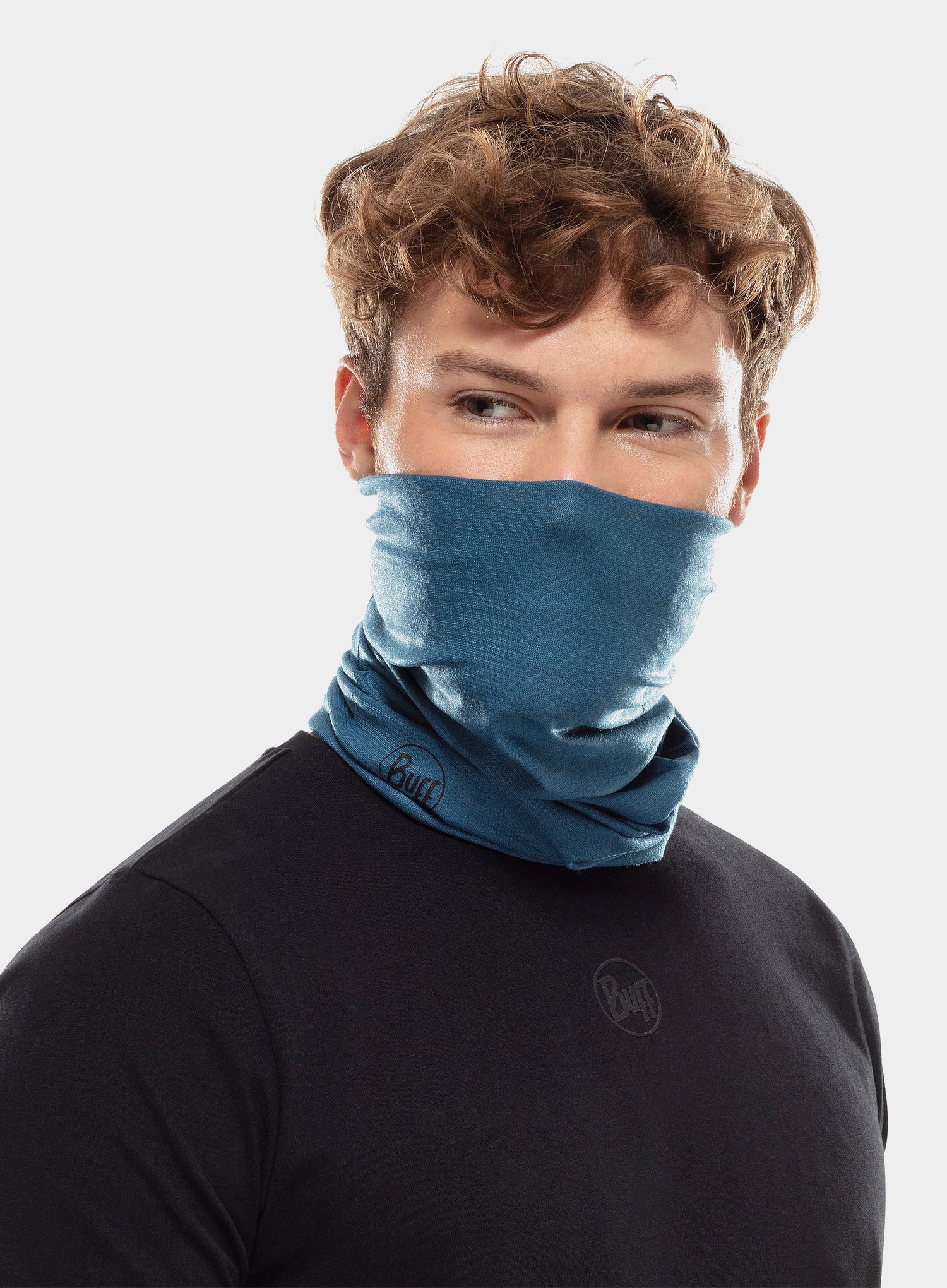 Večnamenska ruta Buff CoolNet UV+ Insect Shield - solid eclipse blue