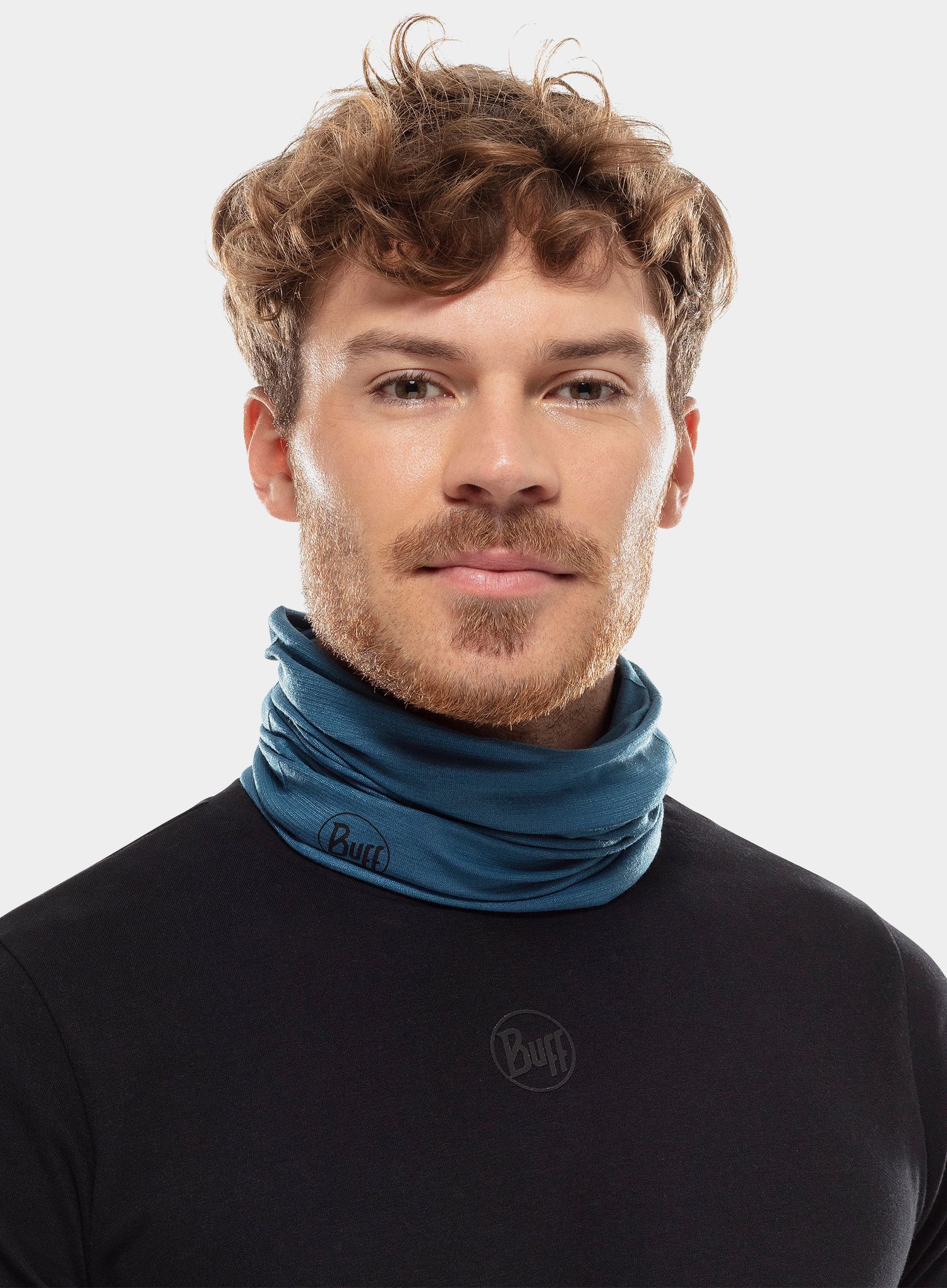 Večnamenska ruta Buff CoolNet UV+ Insect Shield - solid eclipse blue