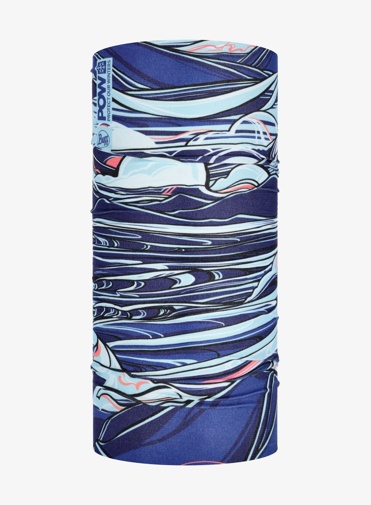 Večnamenska ruta Buff Coolnet UV - glacial lake blue