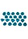 Plezalni oprimki Ocun Footholds Set 1 Bolt-on - blue