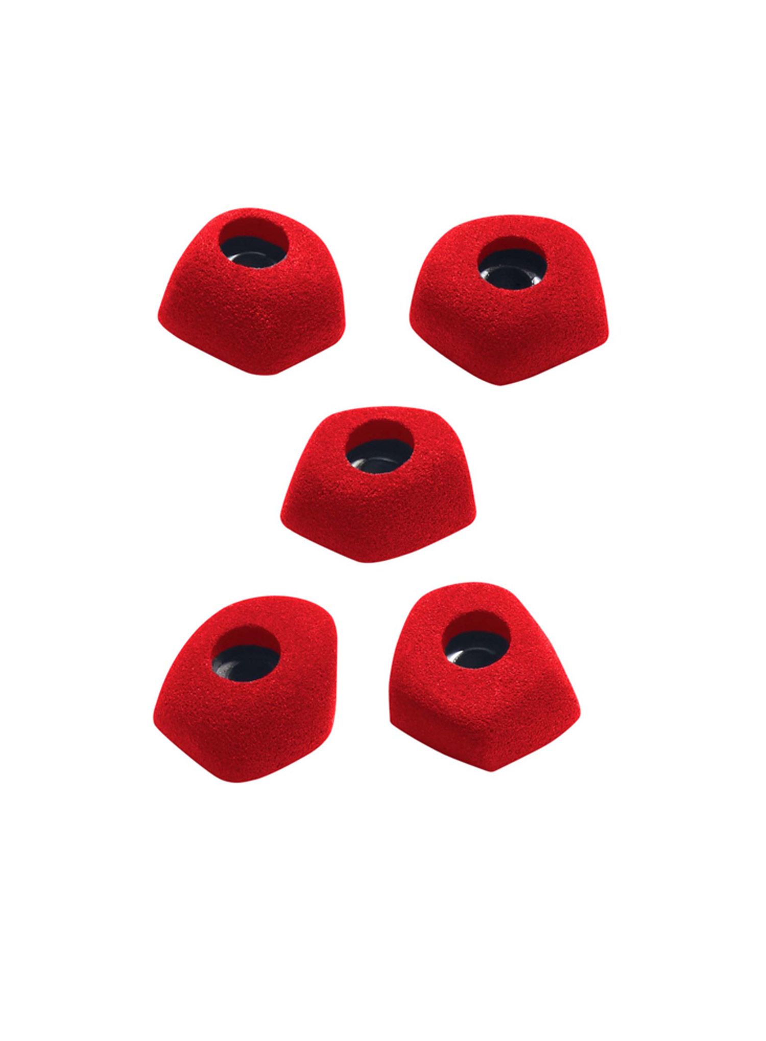 Plezalni oprimki Ocun Footholds Set 1 Bolt-on - red