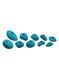 Plezalni oprimki Ocun Holds Set 2 Slopers - blue