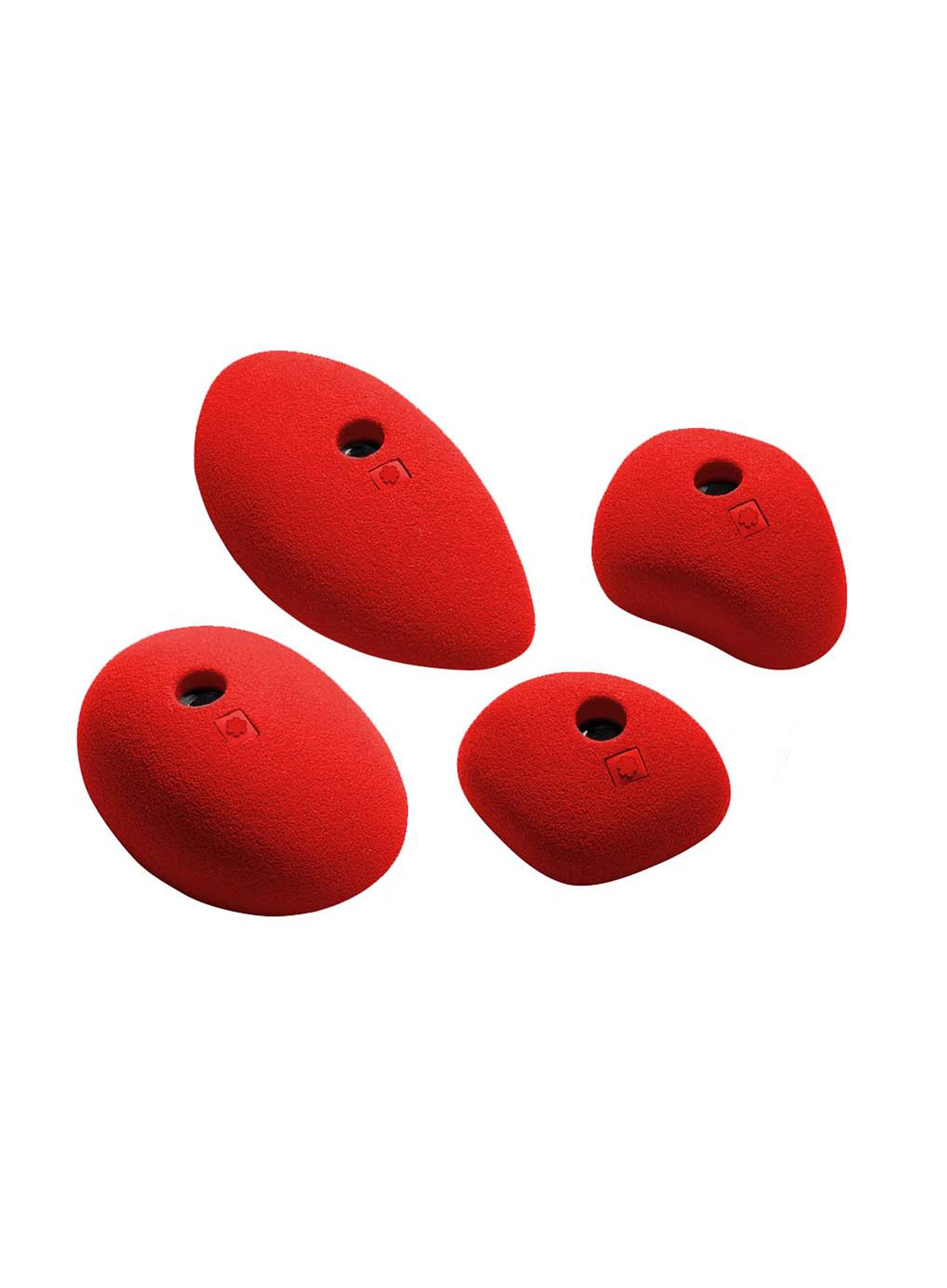 Plezalni oprimki Ocun Holds Set 2 Slopers - red