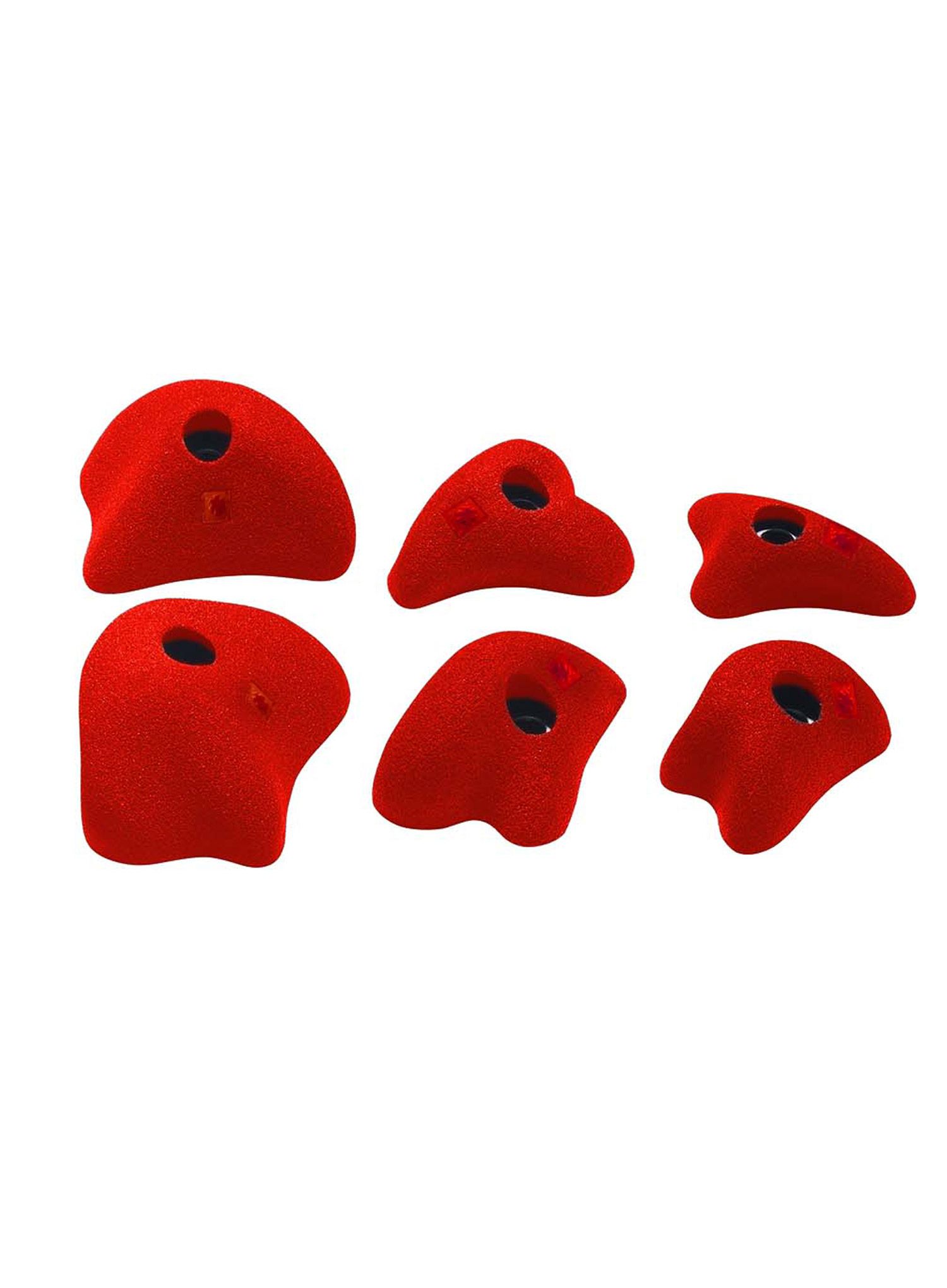 Plezalni oprimki Ocun Holds Set 3 Modulars - red