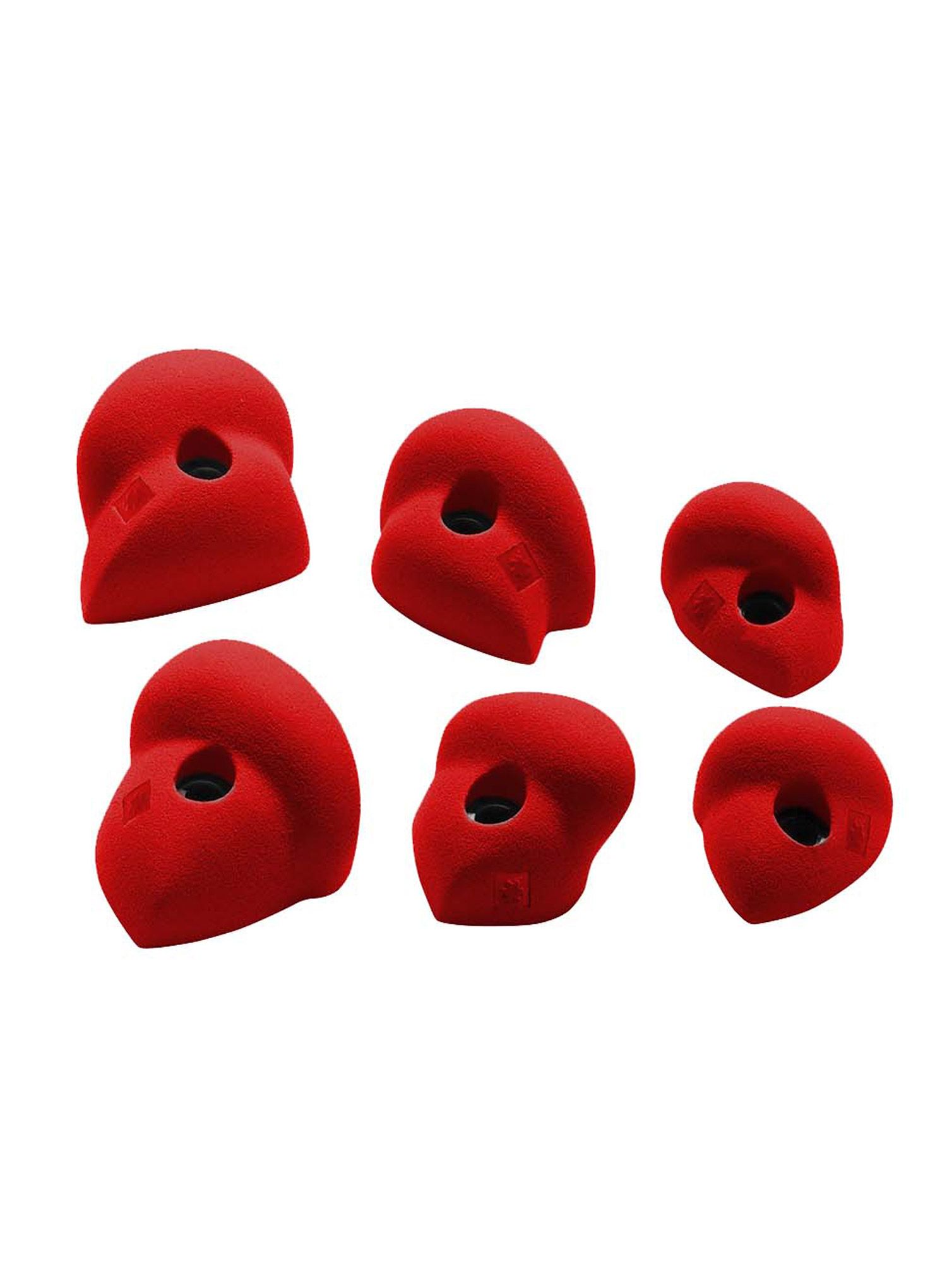 Plezalni oprimki Ocun Holds Set 5 Jugs  - red