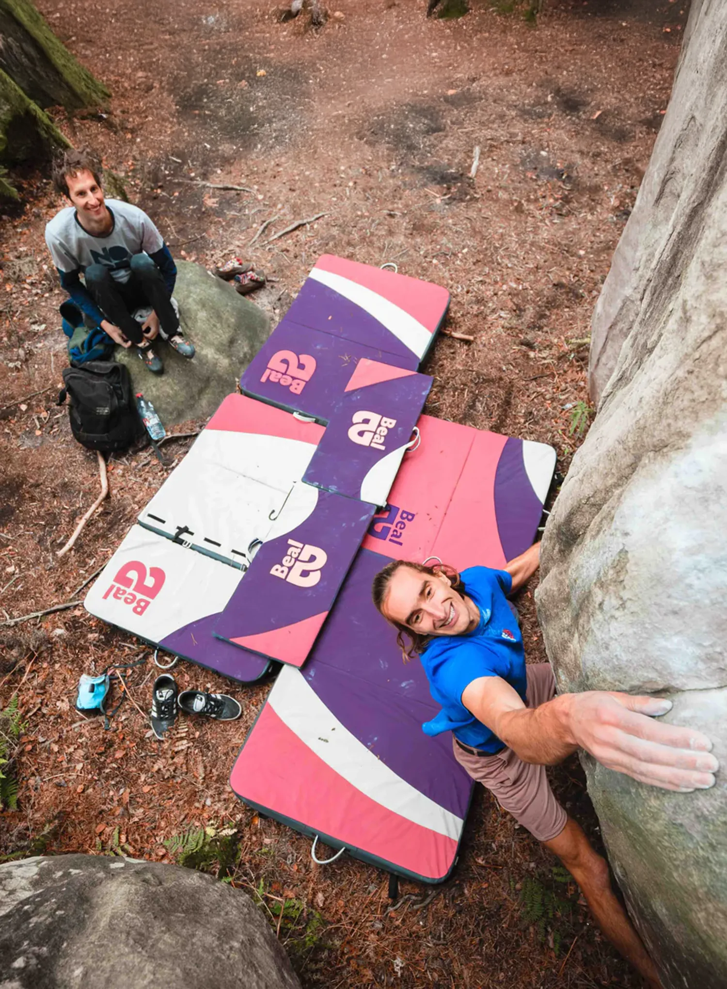 Crashpad Beal Double Air Bag Vice 89 - violet