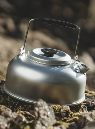Čajnik Easy Camp Compact Kettle - silver