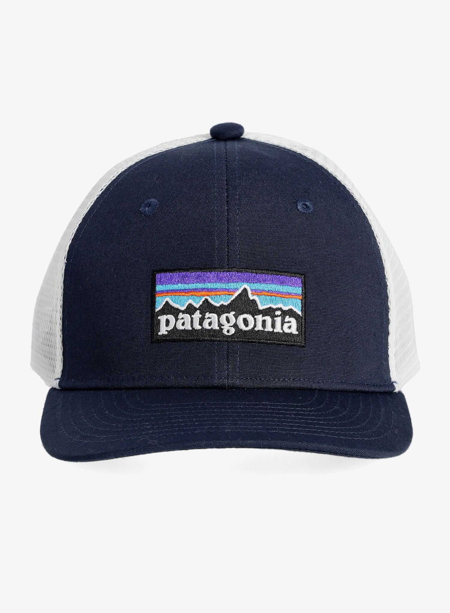 Kapa za otroke Patagonia Trucker Hat - p-6 logo/navy blue