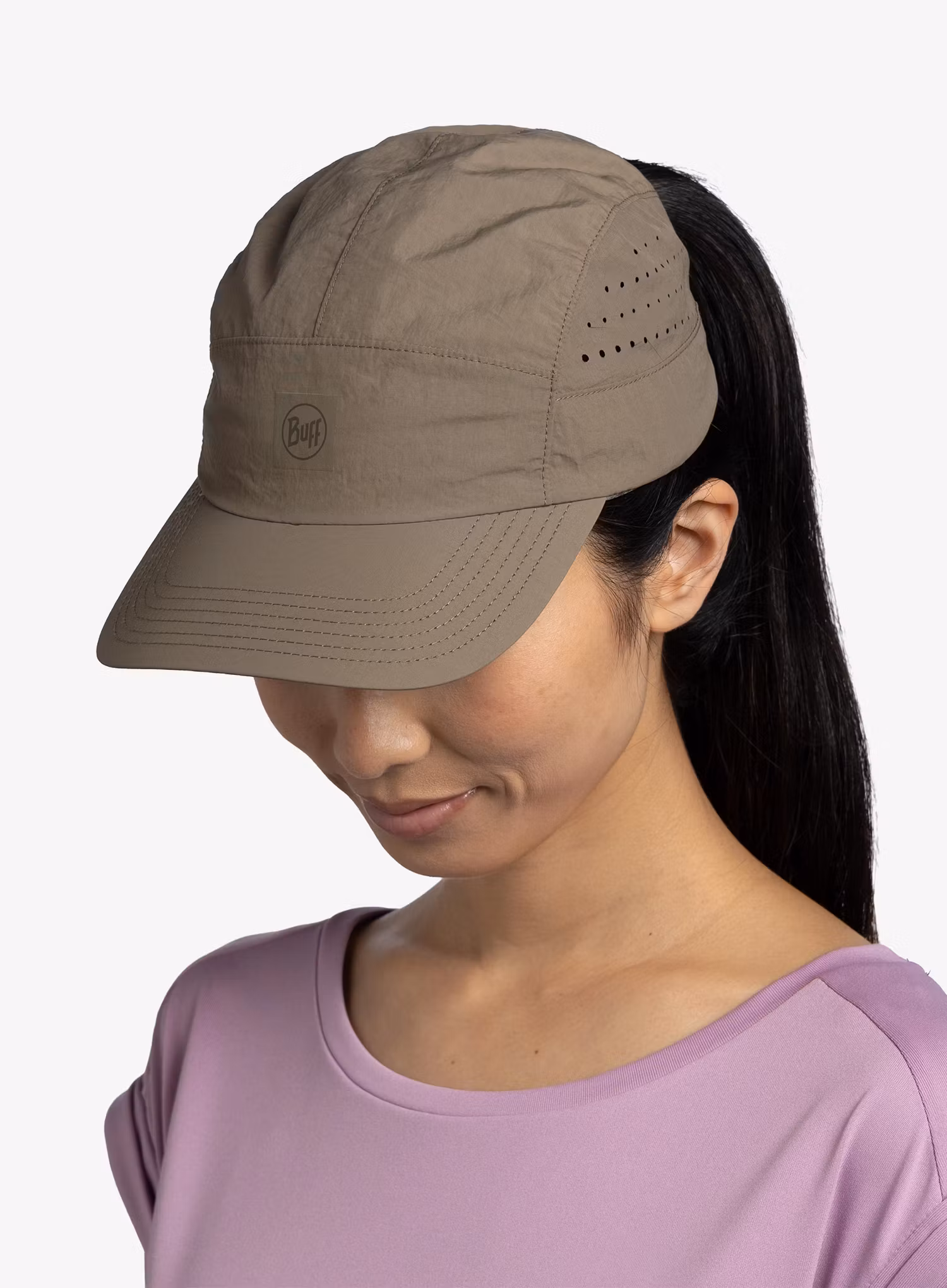 Kapa za tek Buff Speed Cap - solid tundra khaki