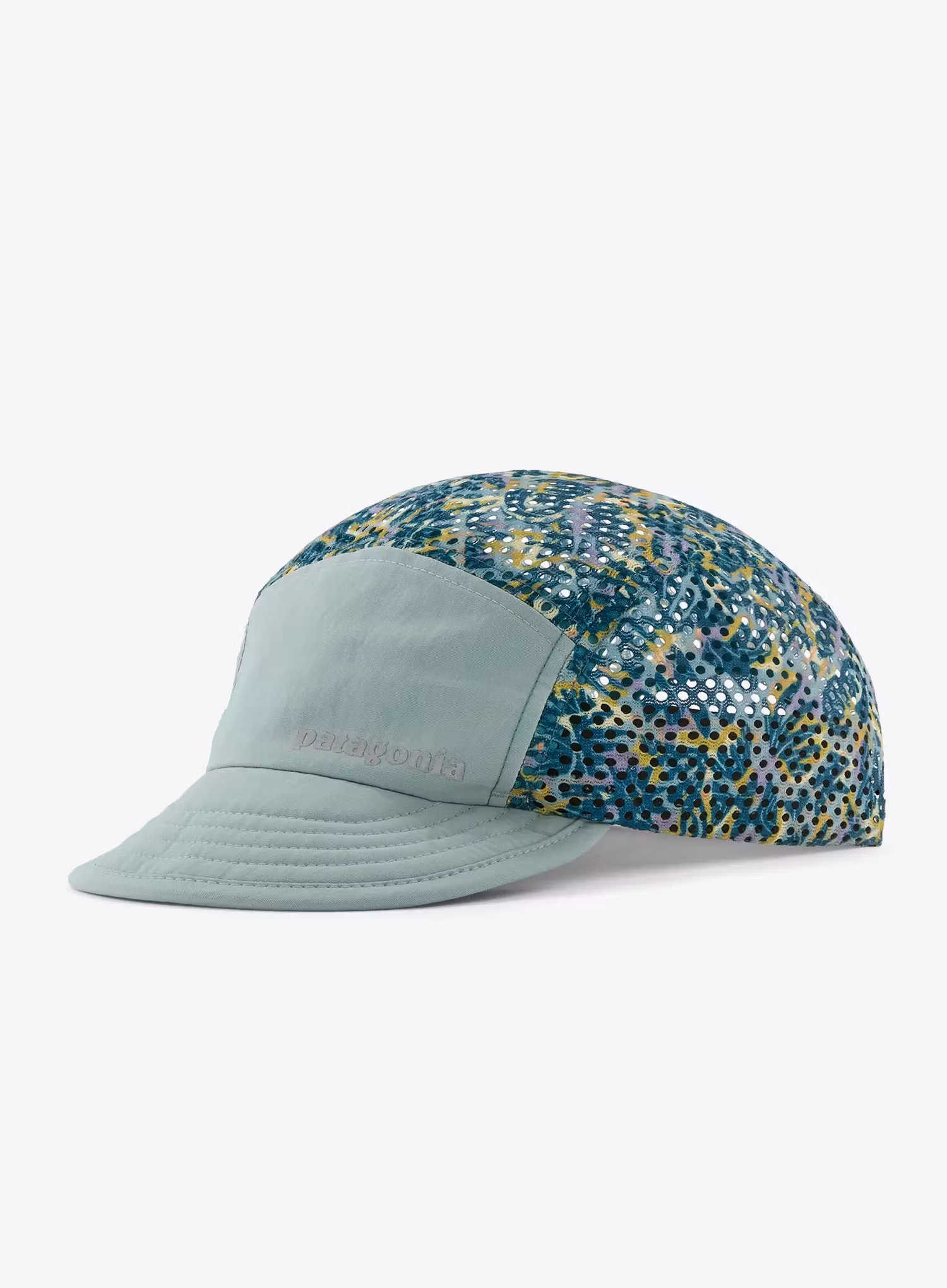 Kapa za tek Patagonia Duckbill Cap - wild botanist/wetland blue