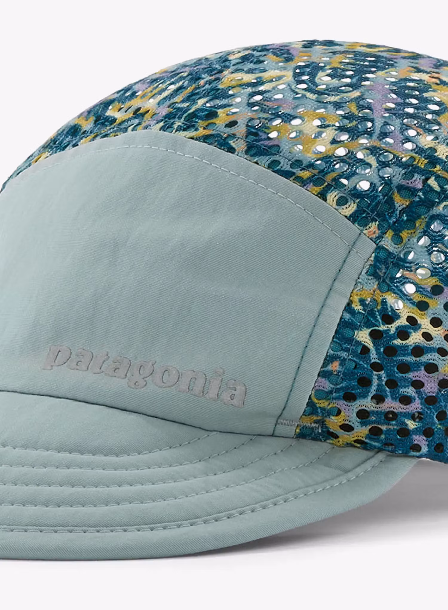Kapa za tek Patagonia Duckbill Cap - wild botanist/wetland blue