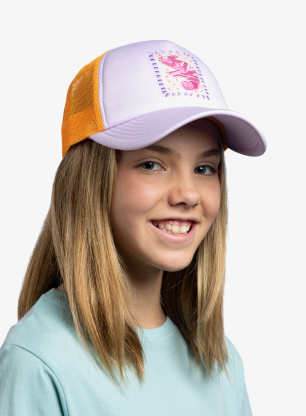 Otroška kapa Buff Trucker Cap Kid - kalita sheer lilac