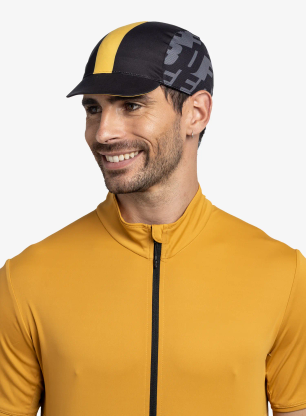Kolesarska kapa Buff Pack Cycle Cap - logo black