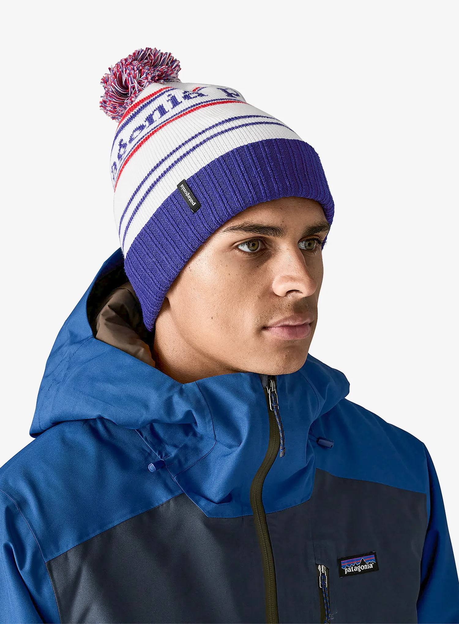 Kape Patagonia Powder Town Beanie - viking blue