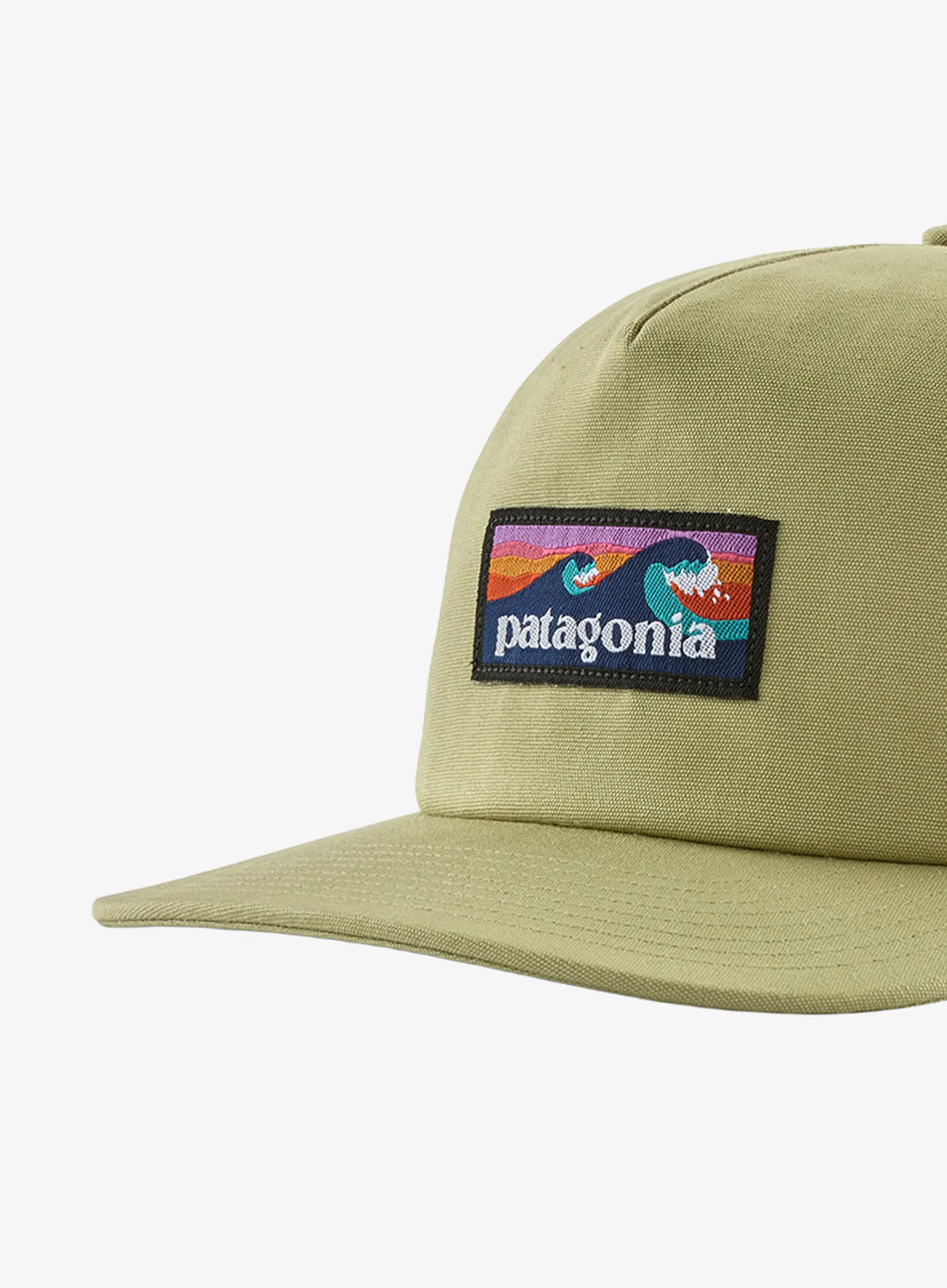 Kape Patagonia Boardshort Label Funfarer Cap - gumtree green