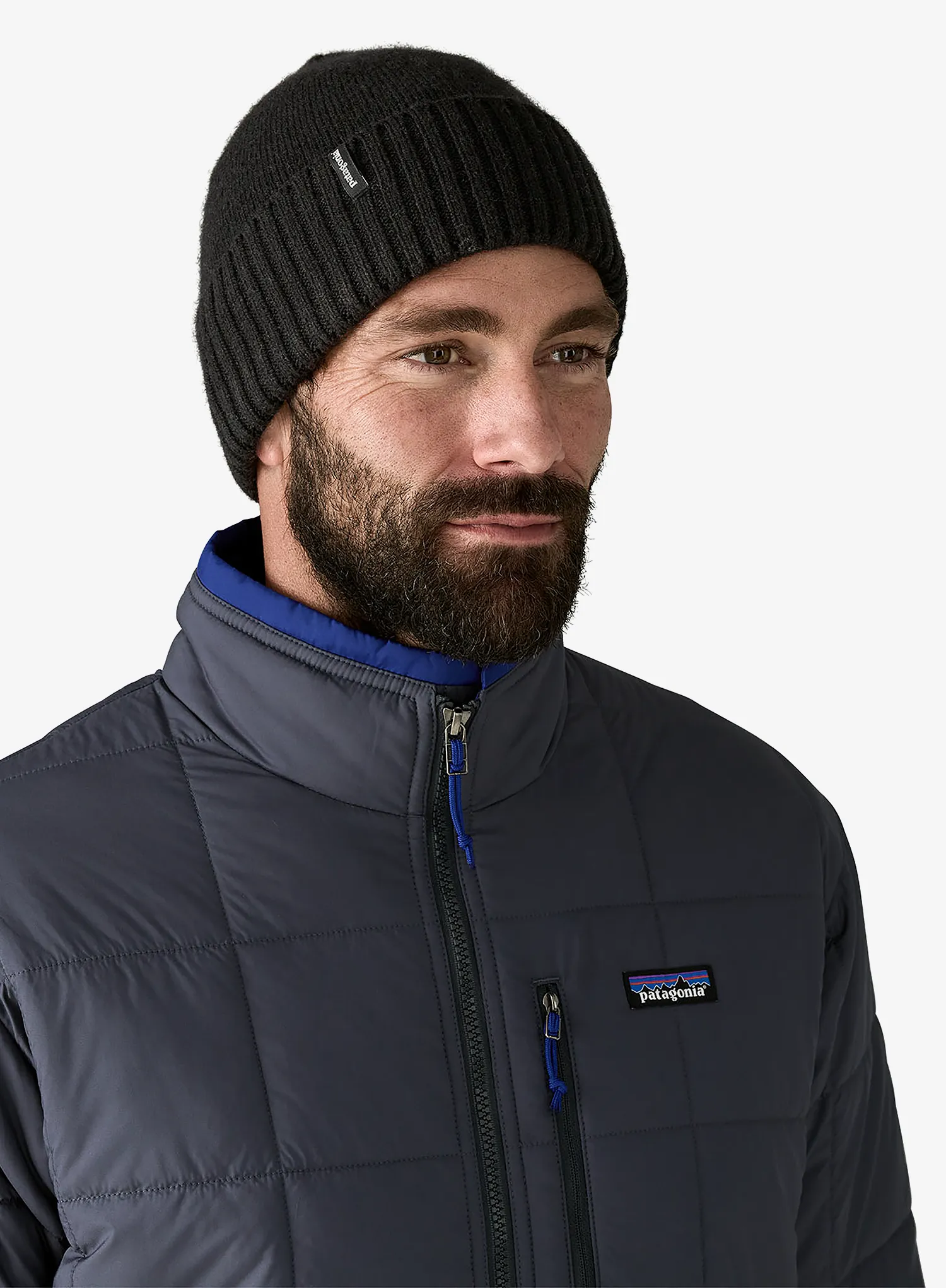 Kape Patagonia Brodeo Beanie - black