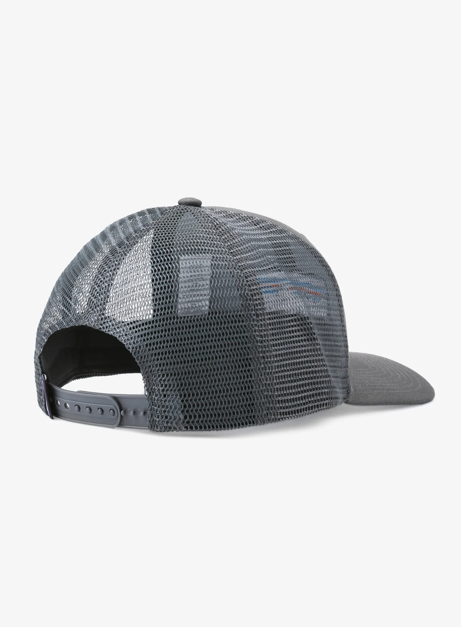 Kape Patagonia P-6 Logo Trucker Hat - forge grey