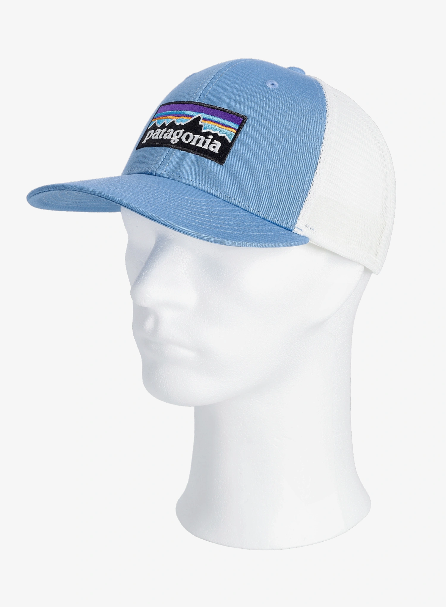 Kape Patagonia P-6 Logo Trucker Hat - shore blue