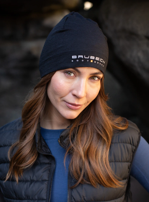 Termo kapa Brubeck Active Wool Hat - black