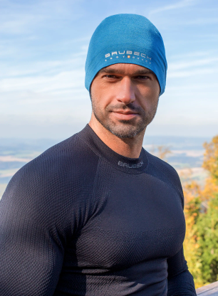 Termo kapa Brubeck Active Wool Hat - denim