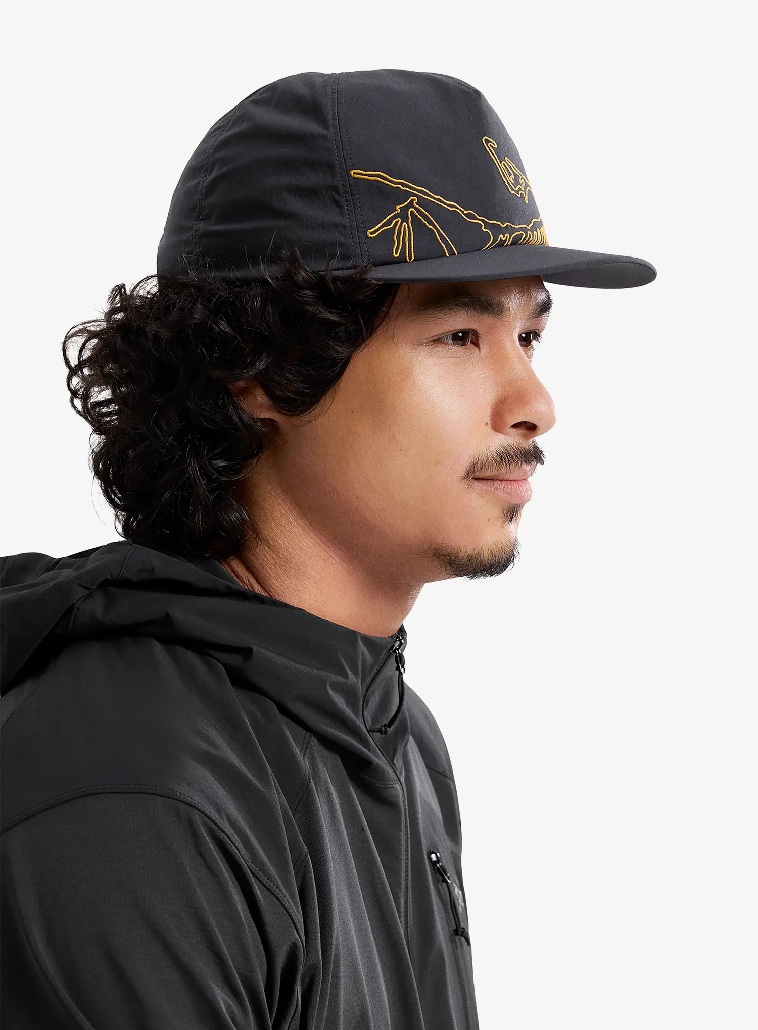 Kapa s šiltom Arcteryx Silex Cap - 24k black