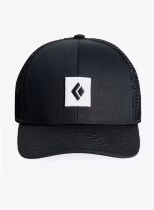 Kapa s šiltom Black Diamond BD Trucker Hat - black/black/white