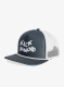 Kapa s šiltom Black Diamond Flat Bill Trucker Hat - charcoal/white