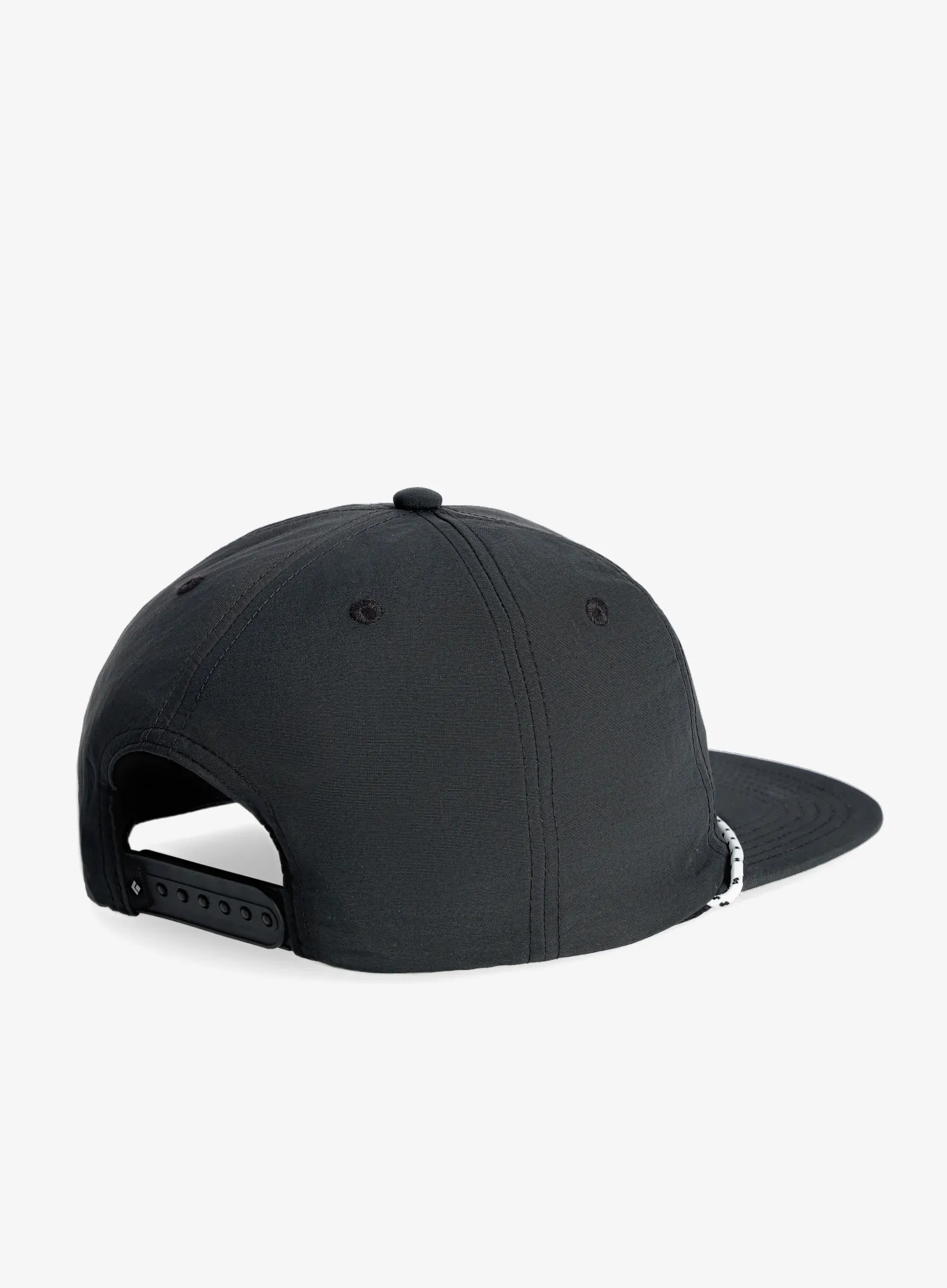 Kapa s šiltom Black Diamond Synthetic Rope Hat - black/white bd circle
