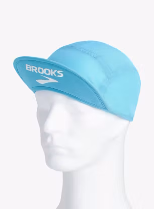 Kapa s šiltom Brooks Lightweight Packable Hat 2.0 - blazing blue/white