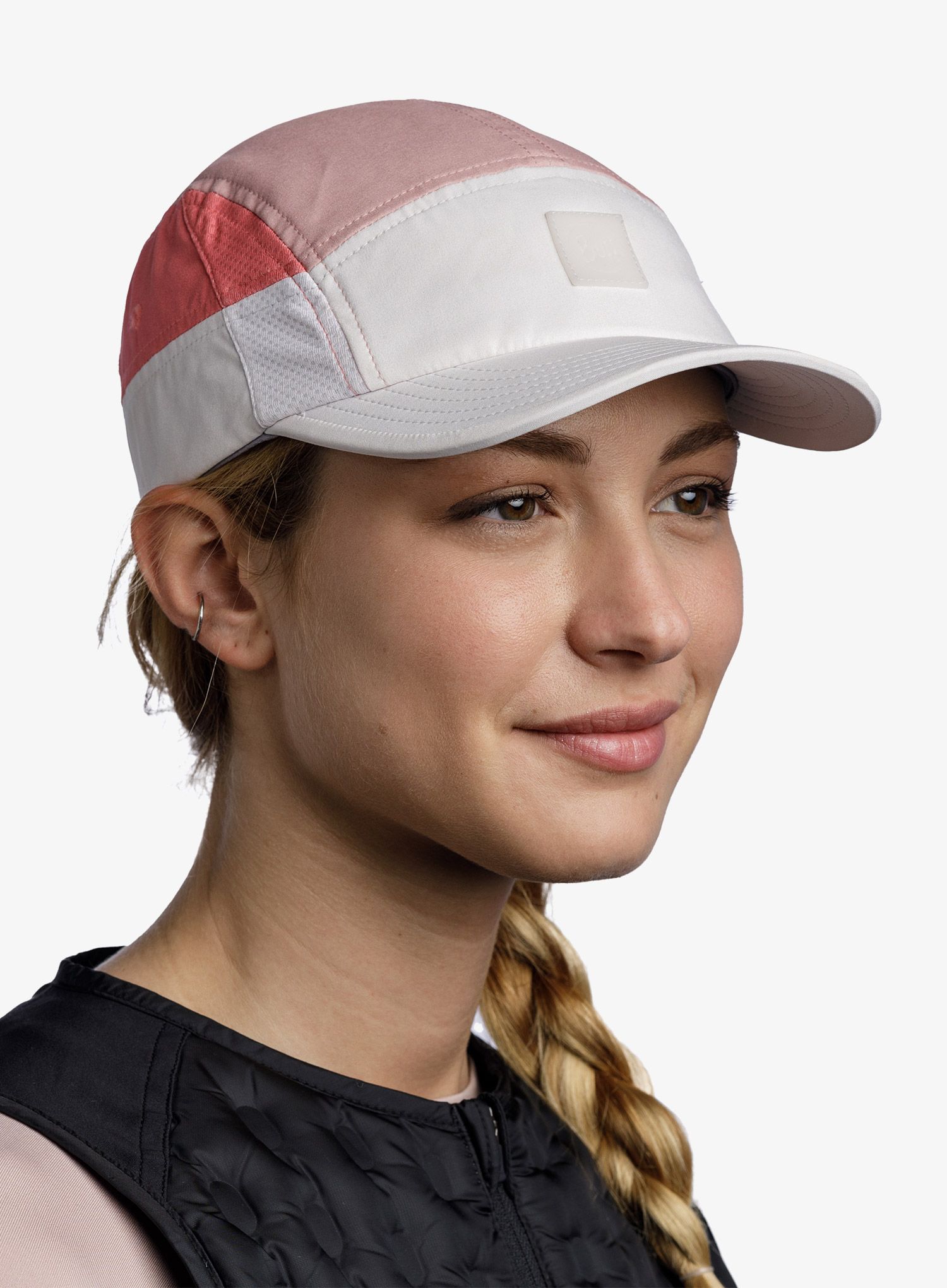 Kapa s šiltom Buff 5 Panel Cap - domus pale pink