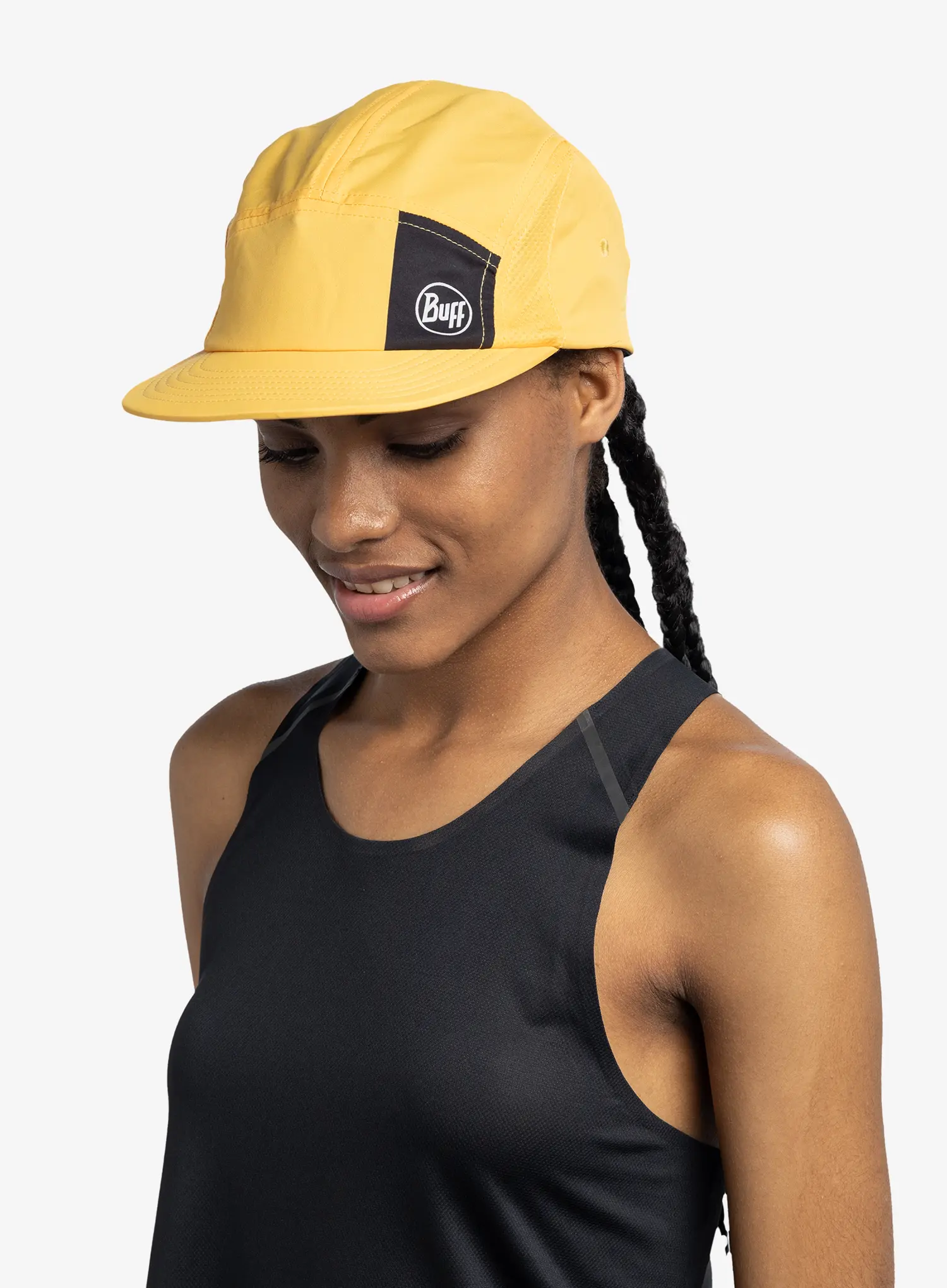 Kapa s šiltom Buff 5 Panel Go Cap - logo yellow