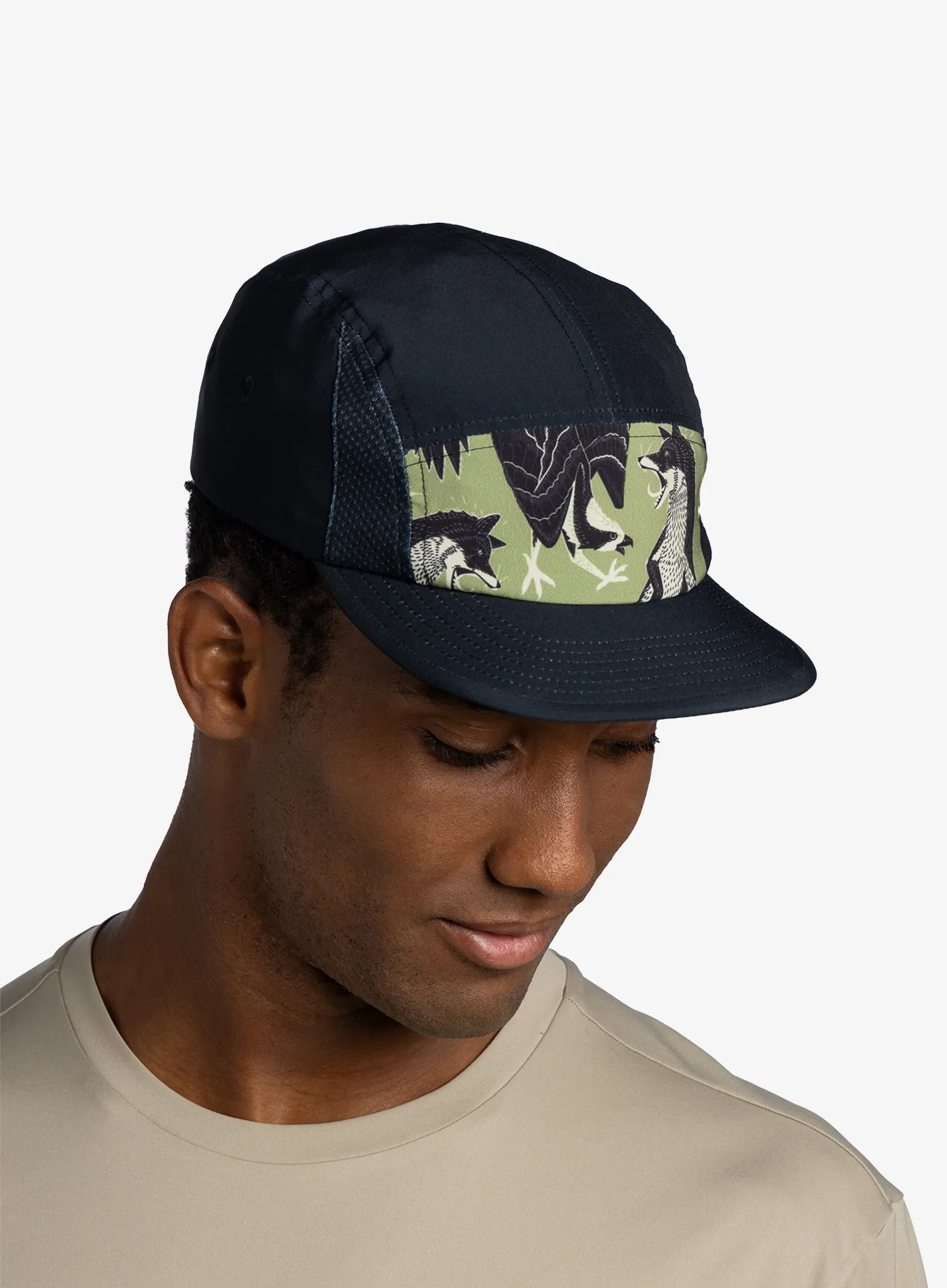 Kapa s šiltom Buff 5 Panel go Cap - rub chomp black