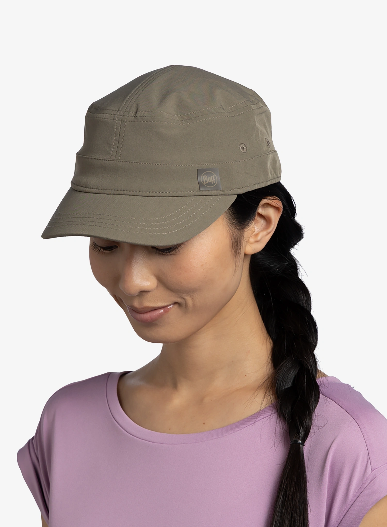 Kapa s šiltom Buff Military Cap - solid tundra khaki