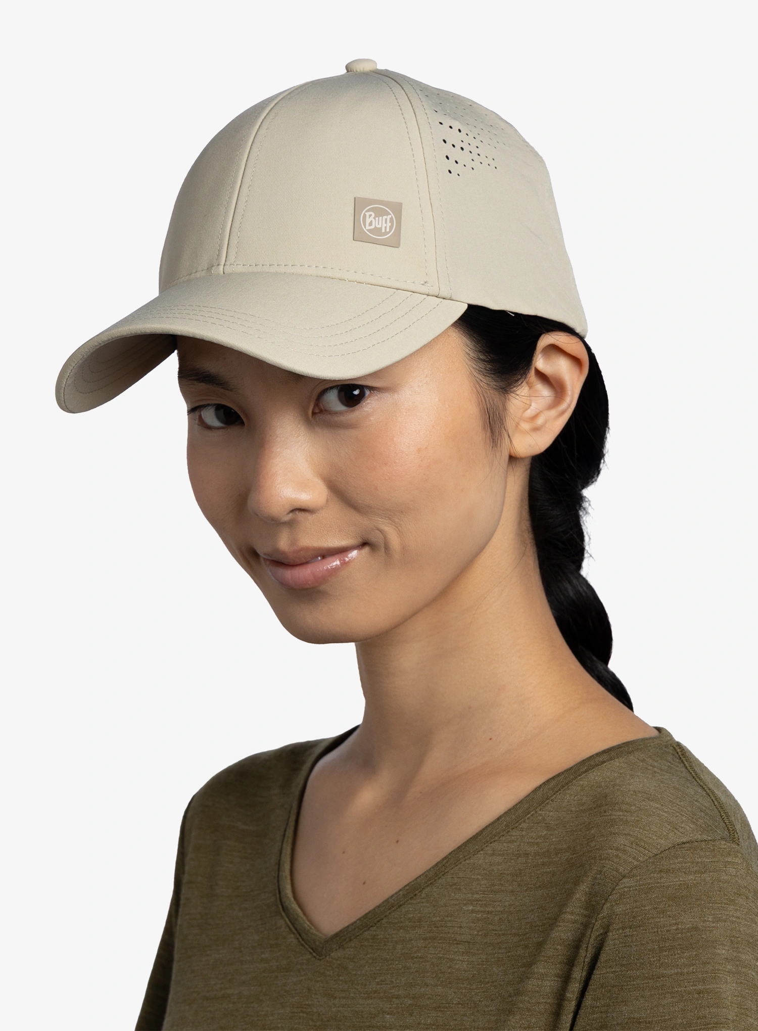 Kapa s šiltom Buff Summit Cap - solid desert