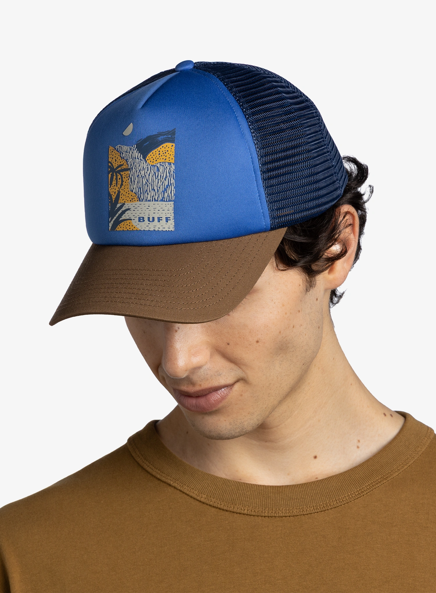 Kapa s šiltom Buff Trucker Cap - arand blue