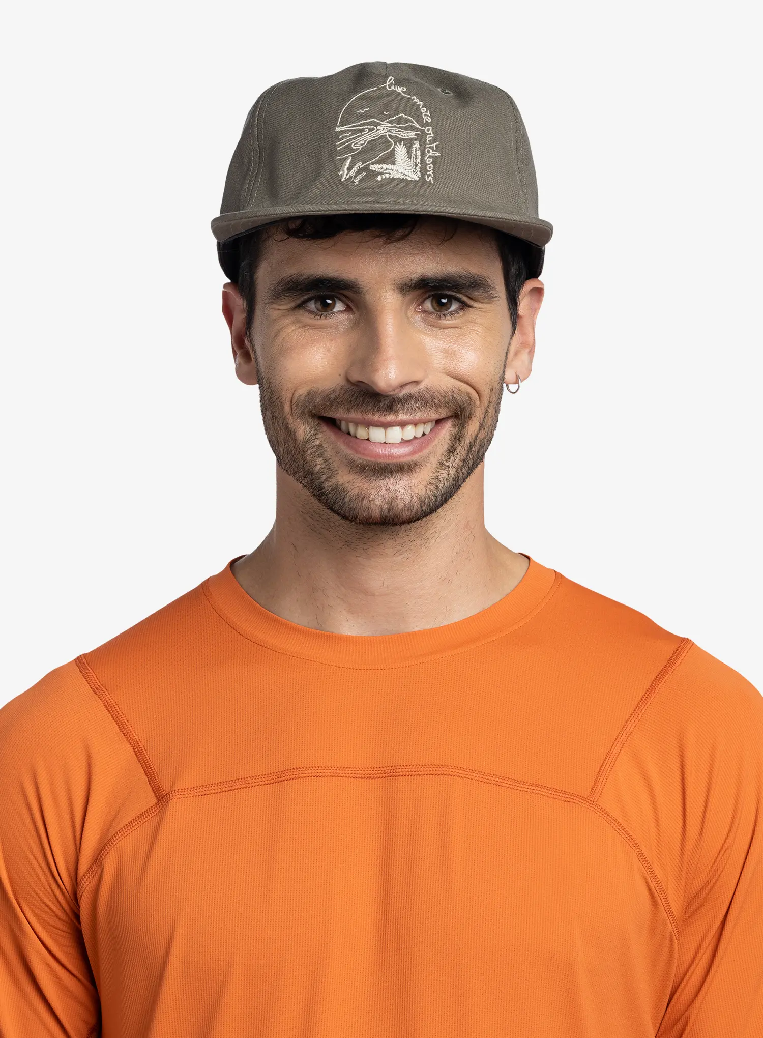 Kapa s šiltom Buff Trucker Cap - lander khaki