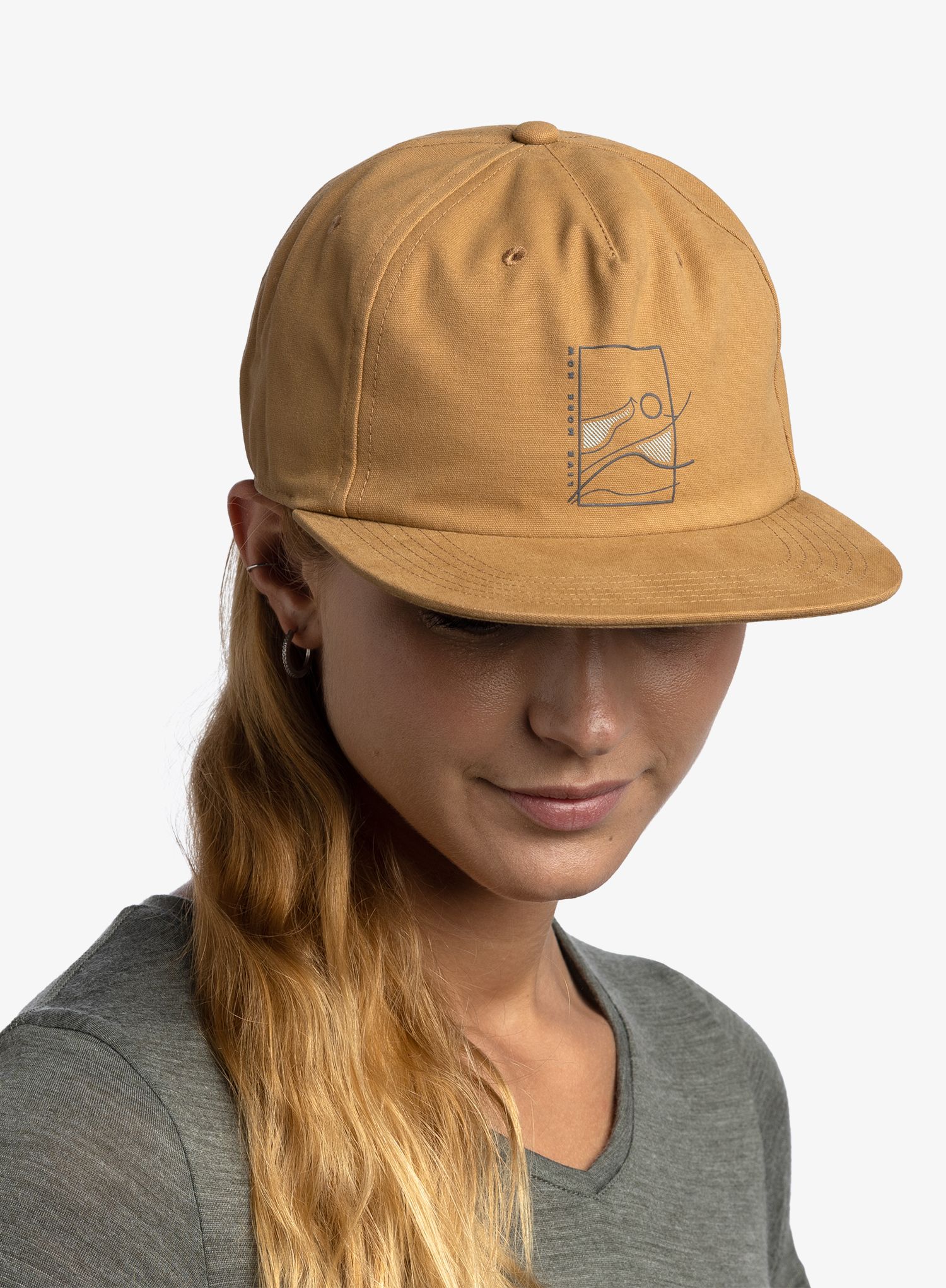 Kapa s šiltom Buff Trucker Cap - wadi fawn