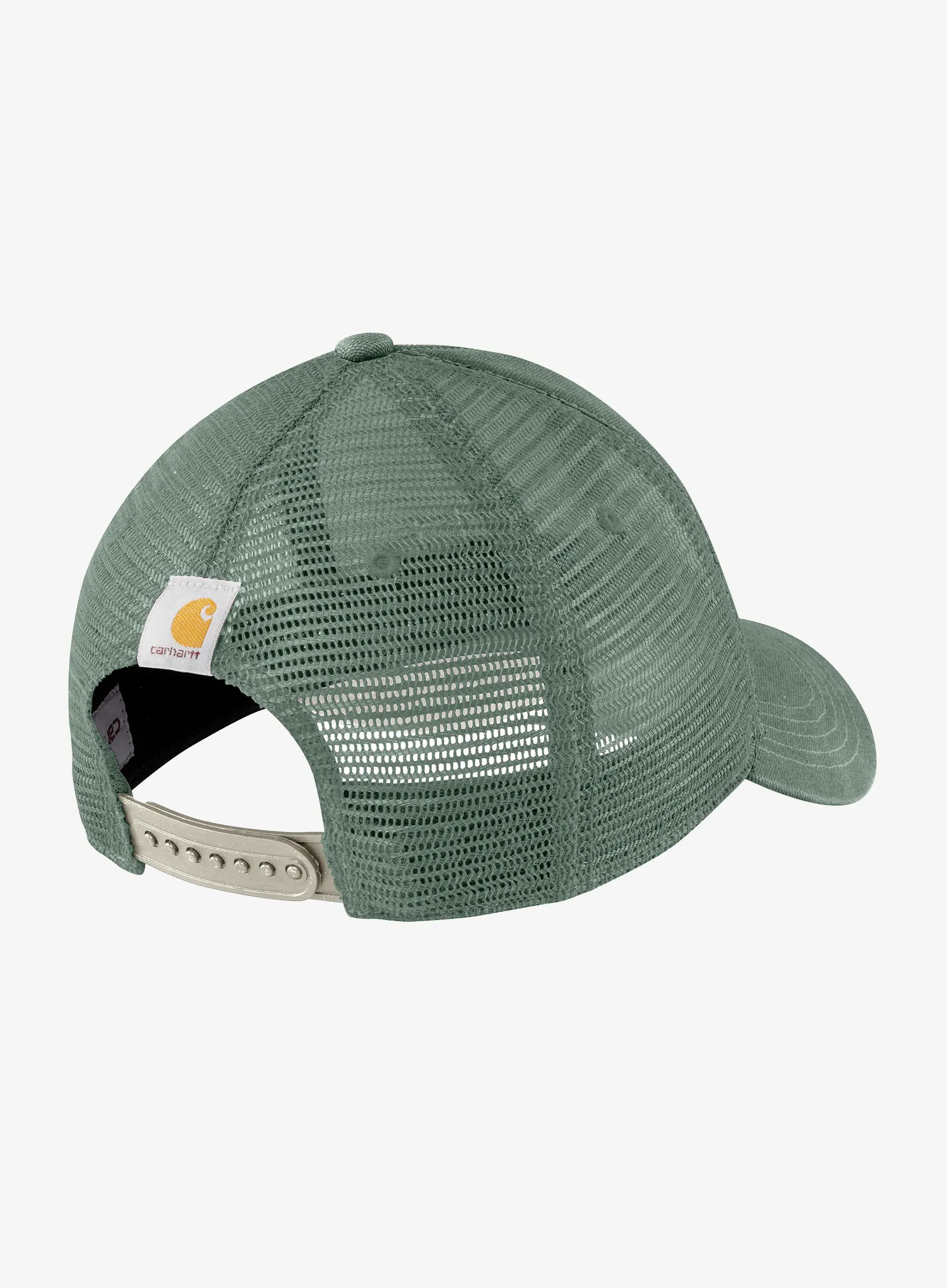 Kapa s šiltom Carhartt Mesh-Back Logo Graphic Cap - green slate/malt