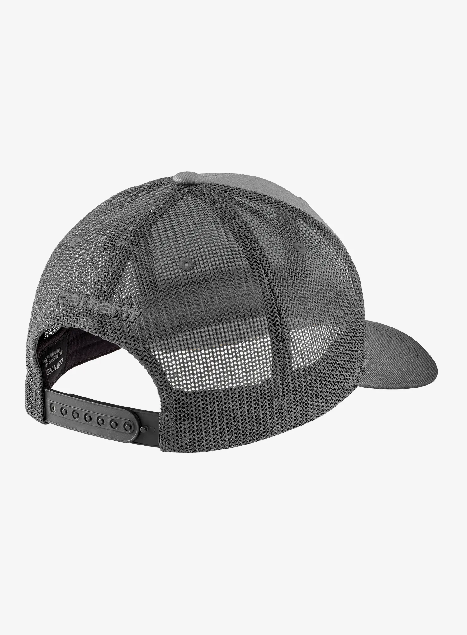 Kapa s šiltom Carhartt Twill Mesh-Back Logo Patch Cap - asphalt