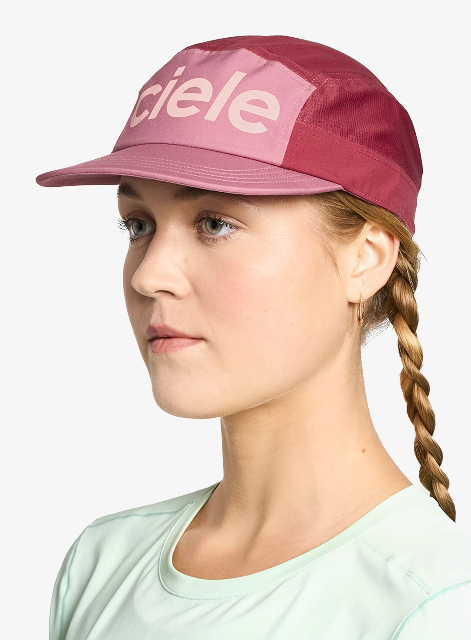Kapa s šiltom Ciele Go Cap Comp Century - deco rose/merlot
