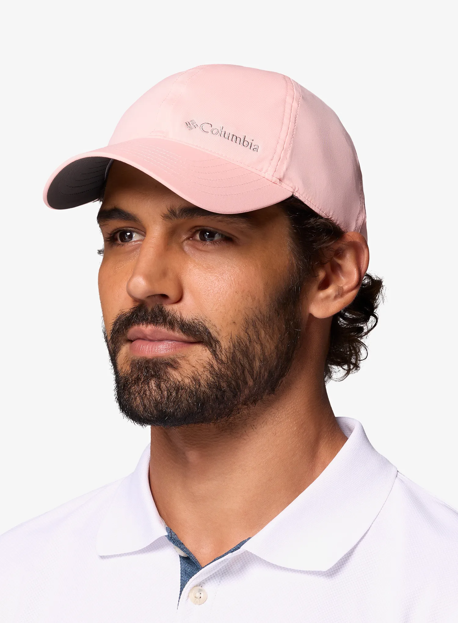 Kapa s šiltom Columbia Coolhead III Ball Cap - pink sand