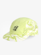 Kapa s šiltom Compressport Pro Racing Cap - green camo/fluo red